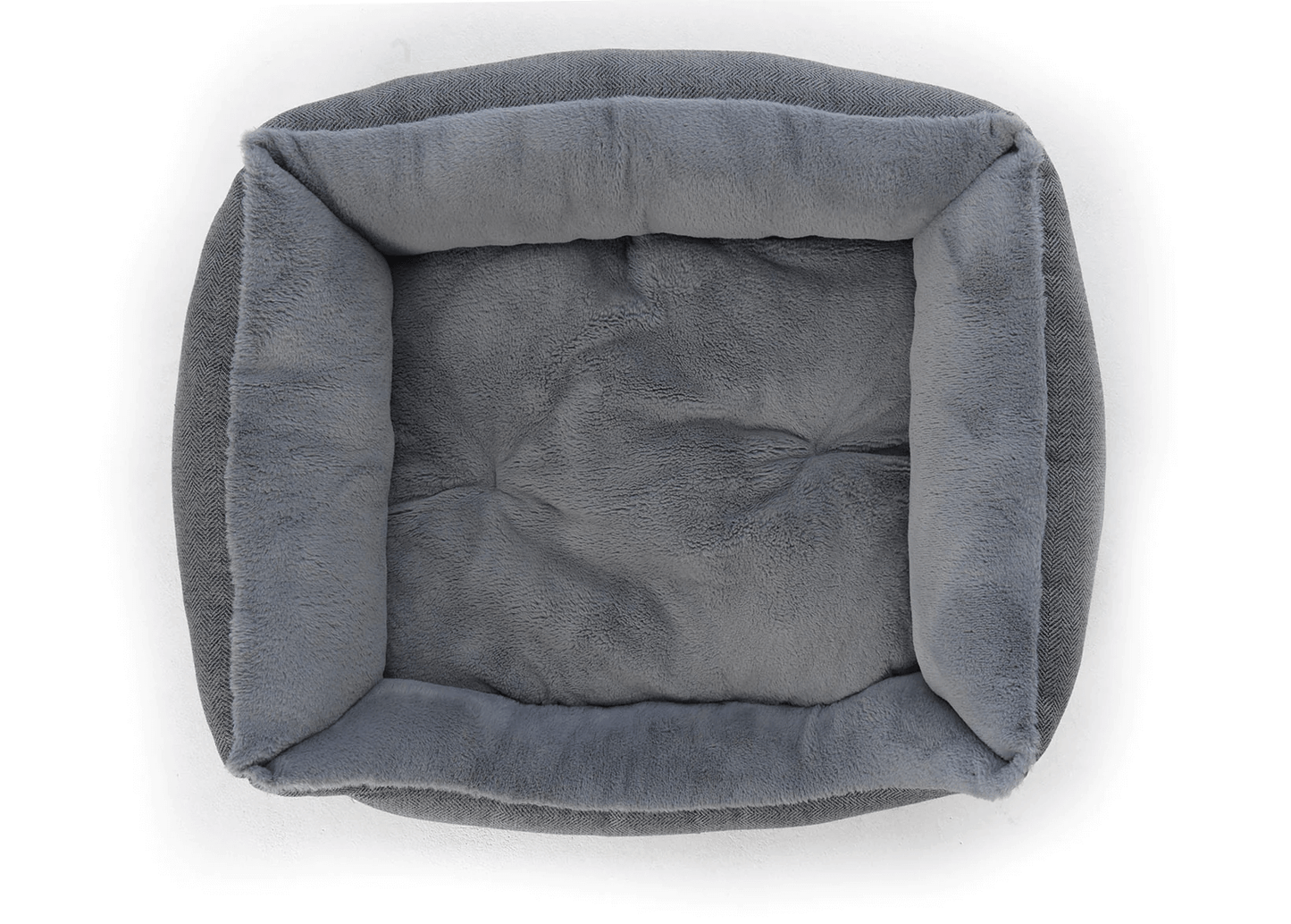 “Balmoral” Herringbone Nest Dog Bed – by Ralph & Co